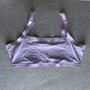 PINK x Victoria's Secret Micro Logo Straight-Neck Bralette XL